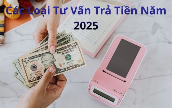 Các loại tư vấn trả tiền vào năm 2025